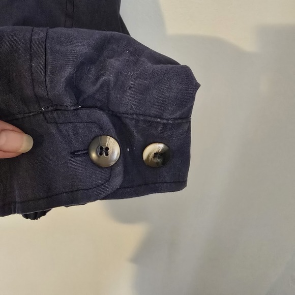 Aberdeen collection mens blue bomber jacket Large with adjustable cuffs - Picture 13 of 16